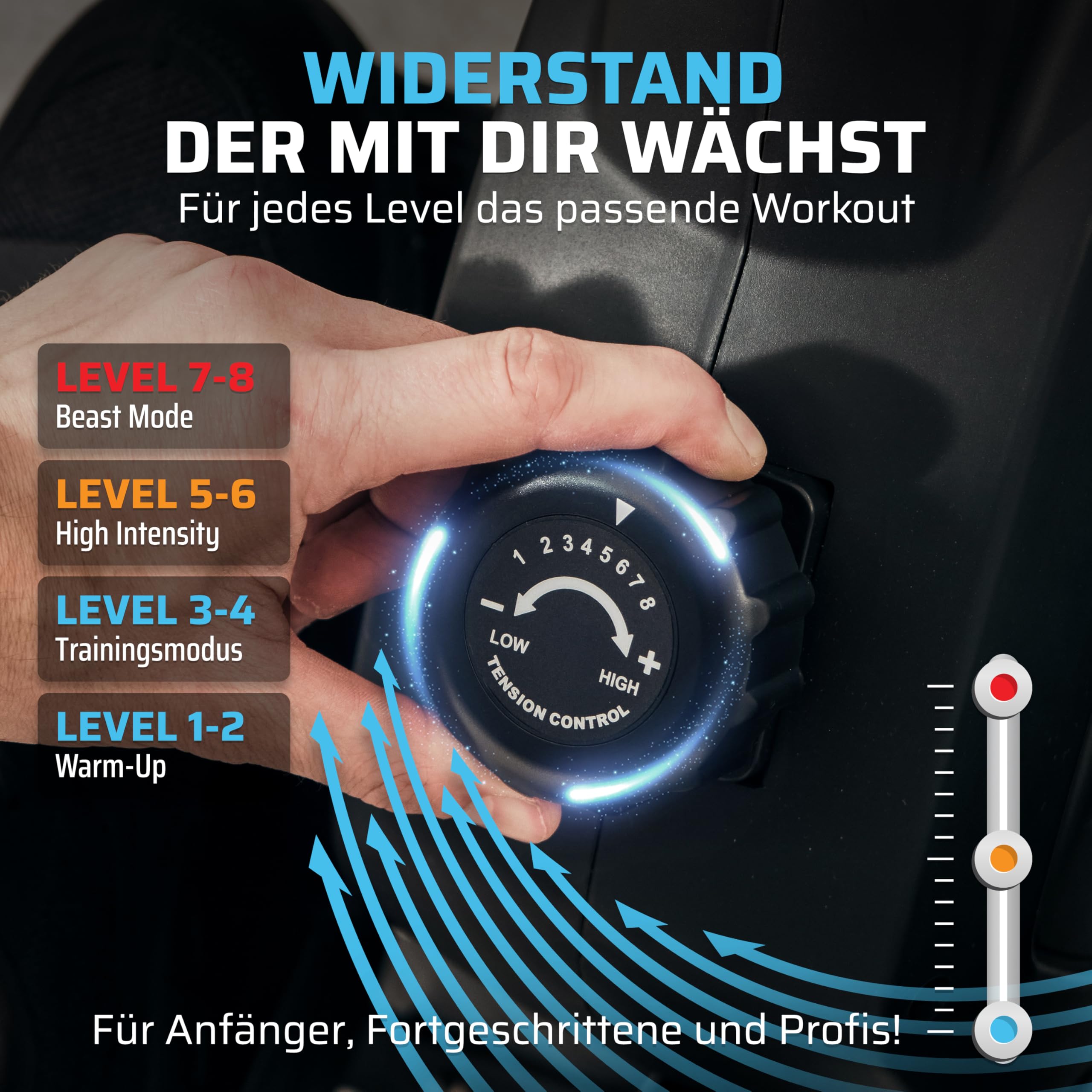 Rudergerät für zuhause klappbar - SportPlus Rudergerät klappbar extra leiser Magnetwiderstand - Rudermaschine für zuhause Kinomap - Rudergeräte Magnetwiderstand Trainingscomputer App Rowing Machine