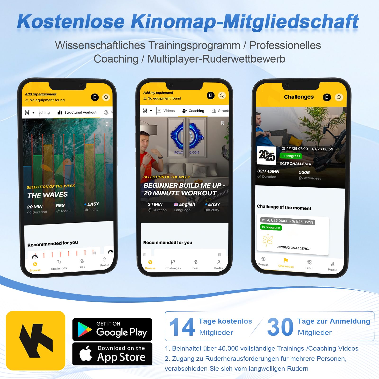 Neezee Rudergerät Wasser, Rudergerät für zuhause mit Professioneller LCD Monitor und Tablet Halterung, Wasserrudergerät mit Kinomap APP immersives Rudererlebnis, Max 160kg Belastbar
